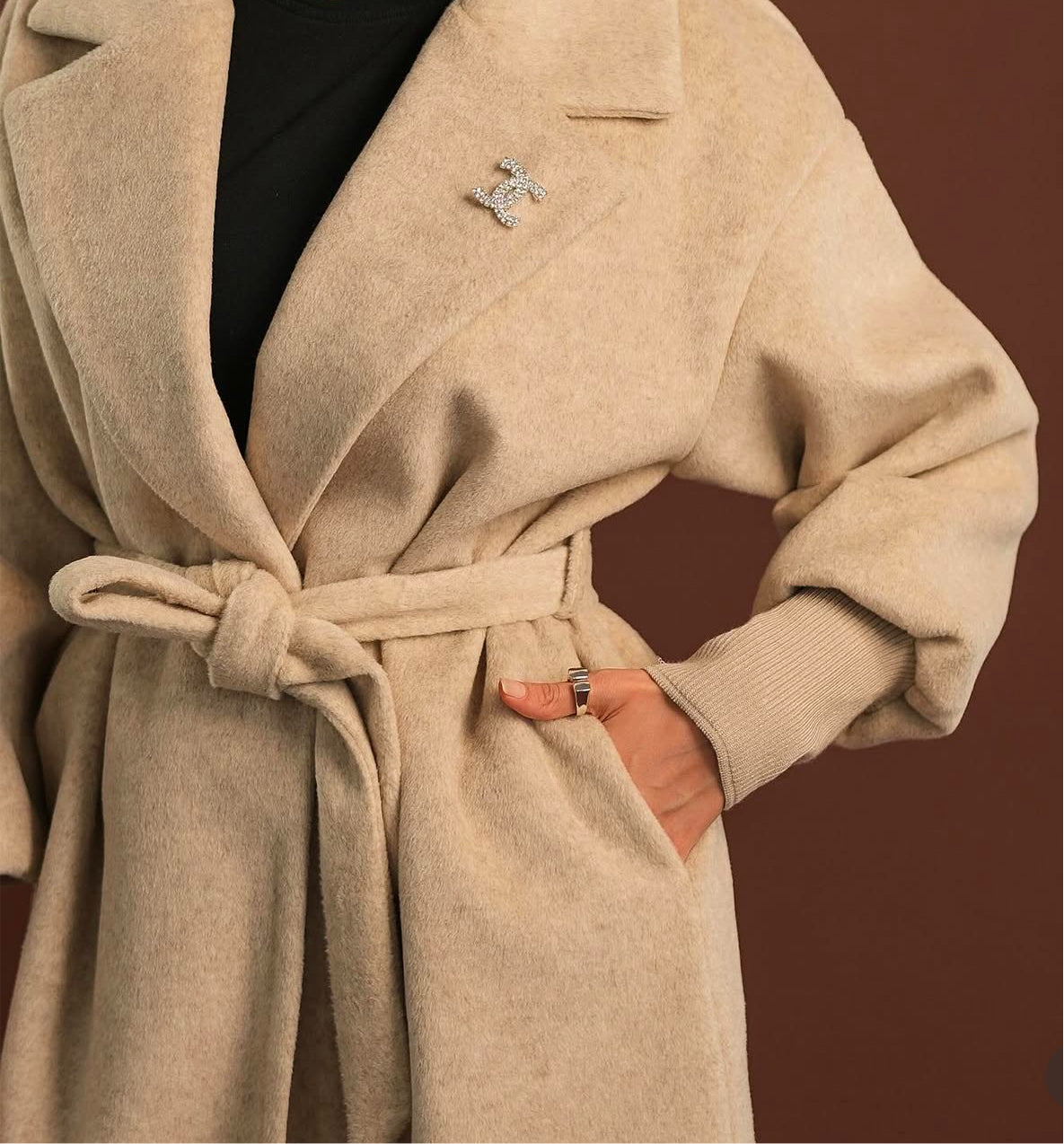 Chanel Charm Wool Coat✨
