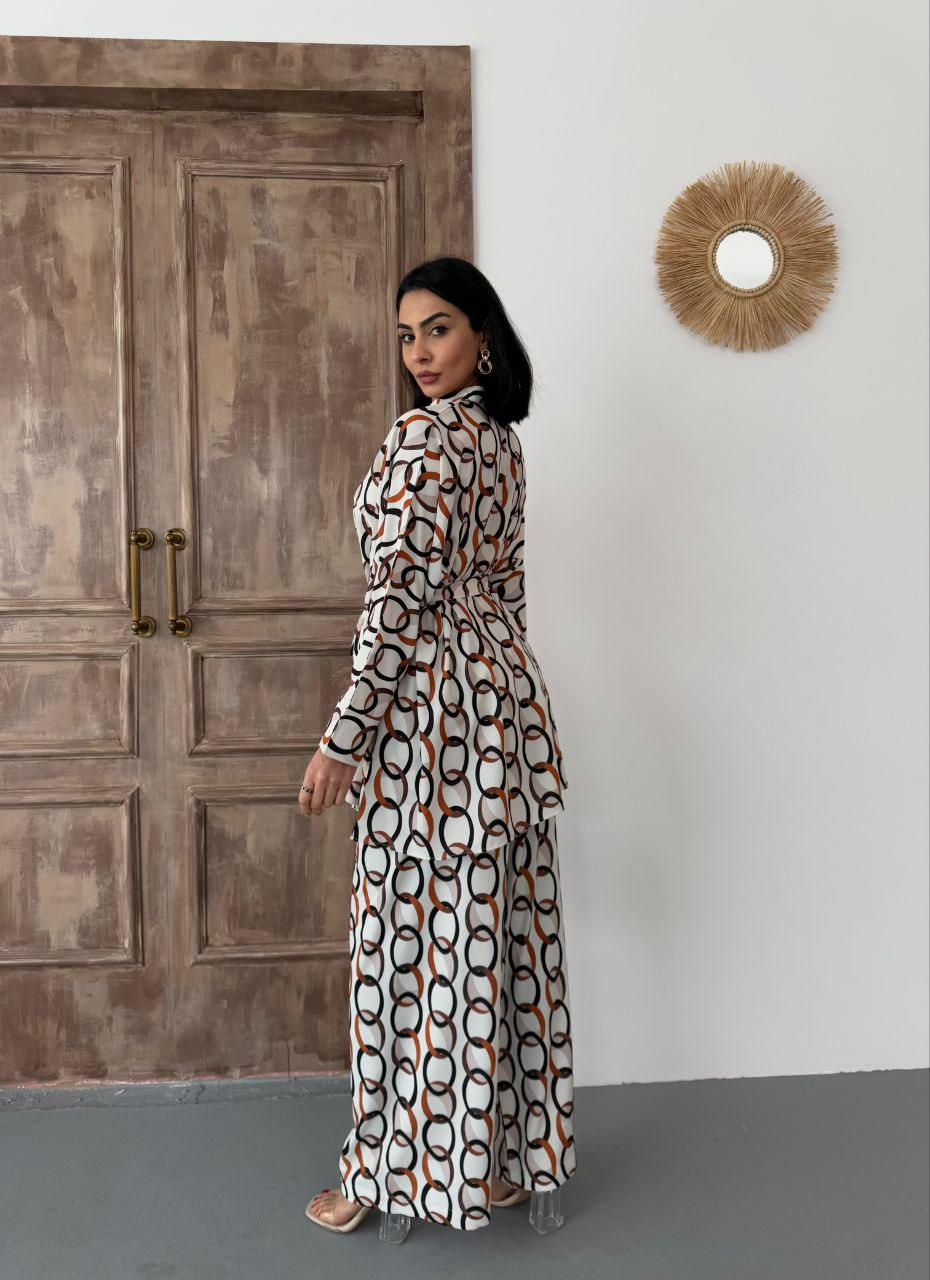 Chic Chain Print Set