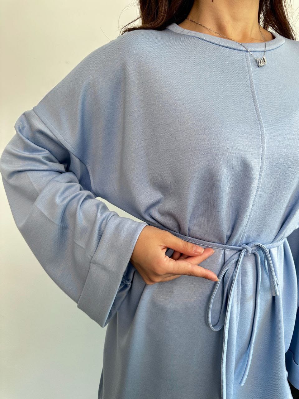 Oysho Light Tie Top - كنزة الأيشو