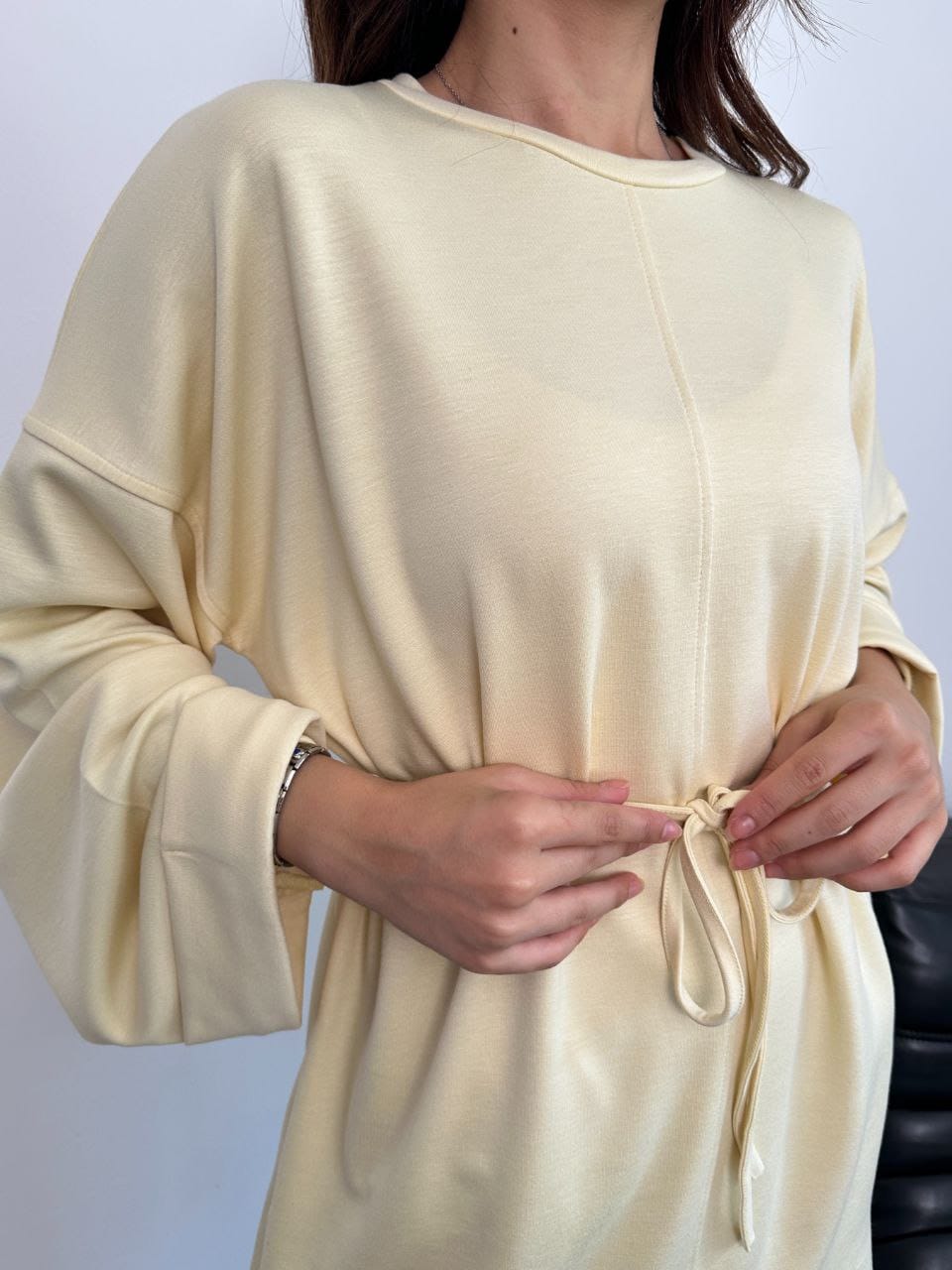 Oysho Light Tie Top - كنزة الأيشو