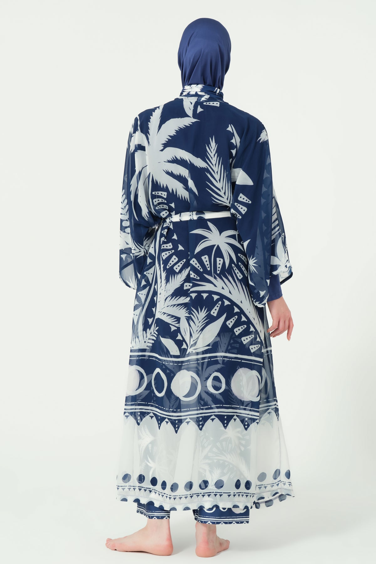 Navy Dusk Swim Cover-Up