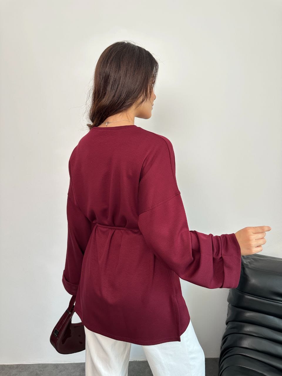 Oysho Light Tie Top - كنزة الأيشو