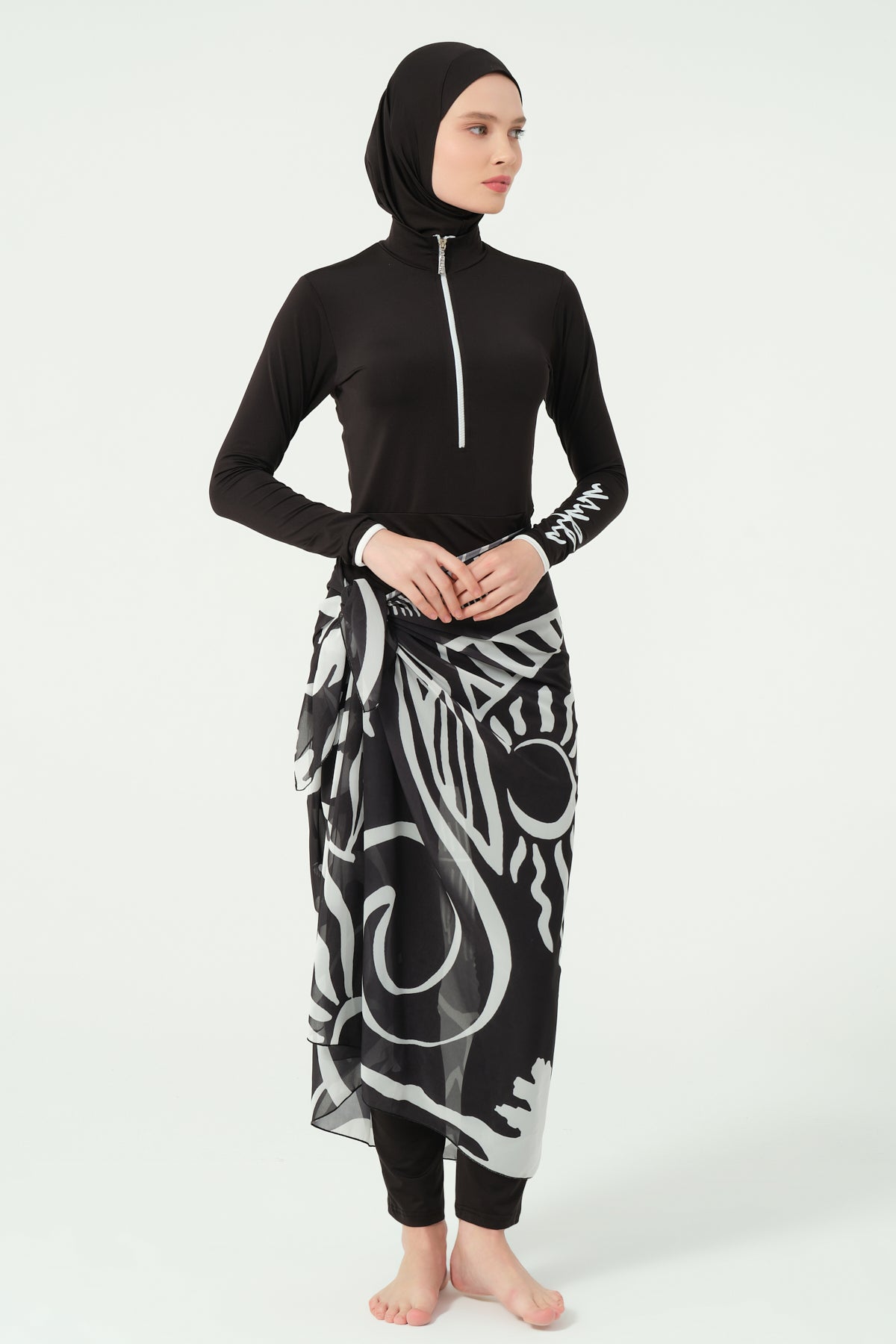 Midnight Sun Sarong Cover-Up