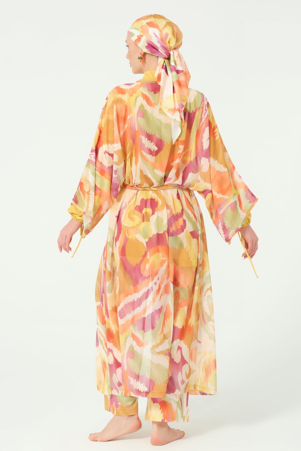 Golden Sunset Swim Cover-Up