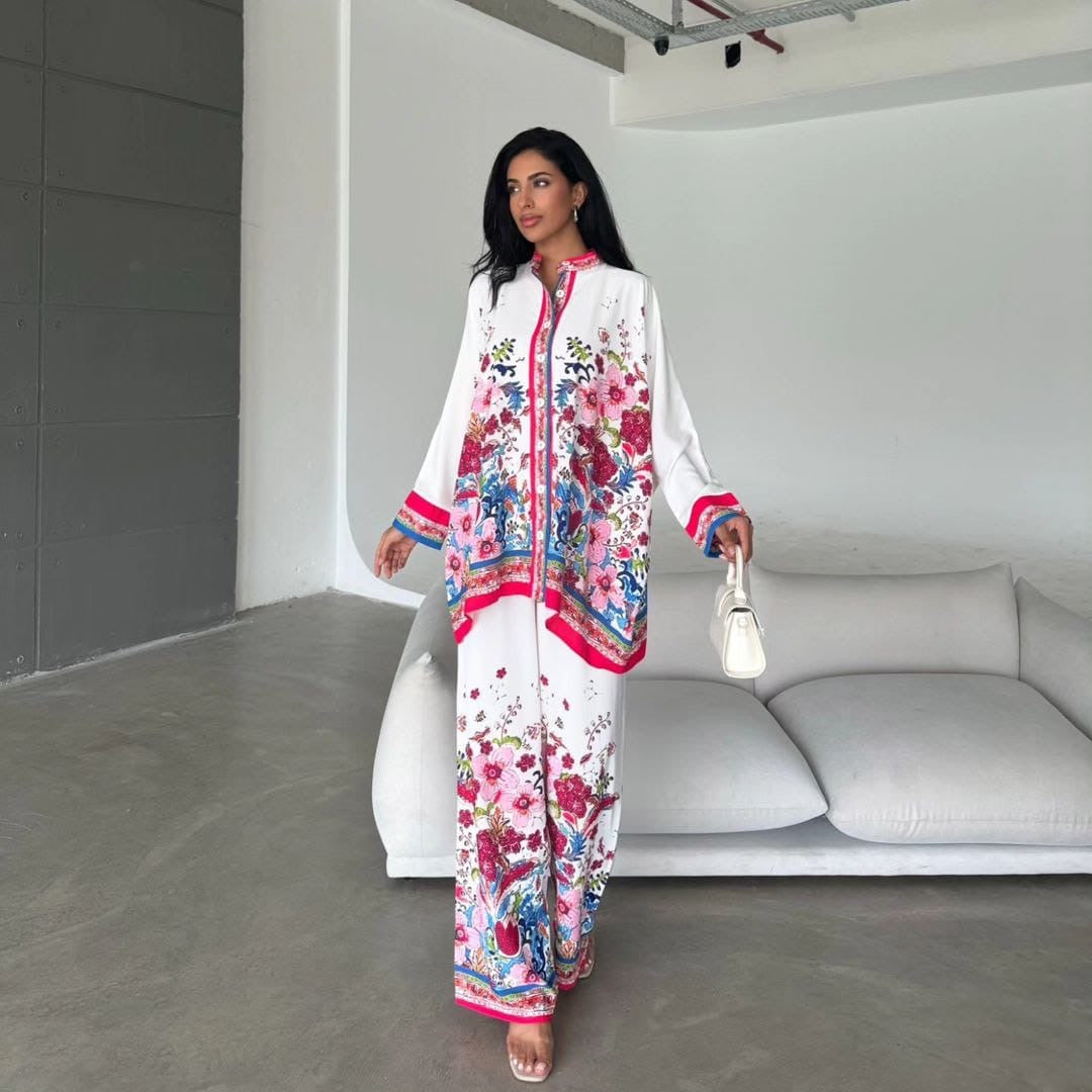 Floral Grace White Set