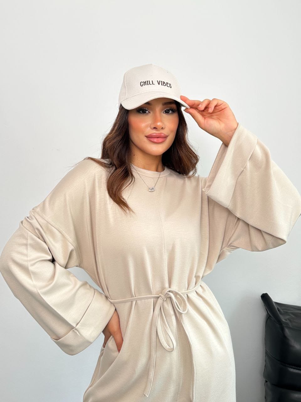 Oysho Light Tie Top - كنزة الأيشو