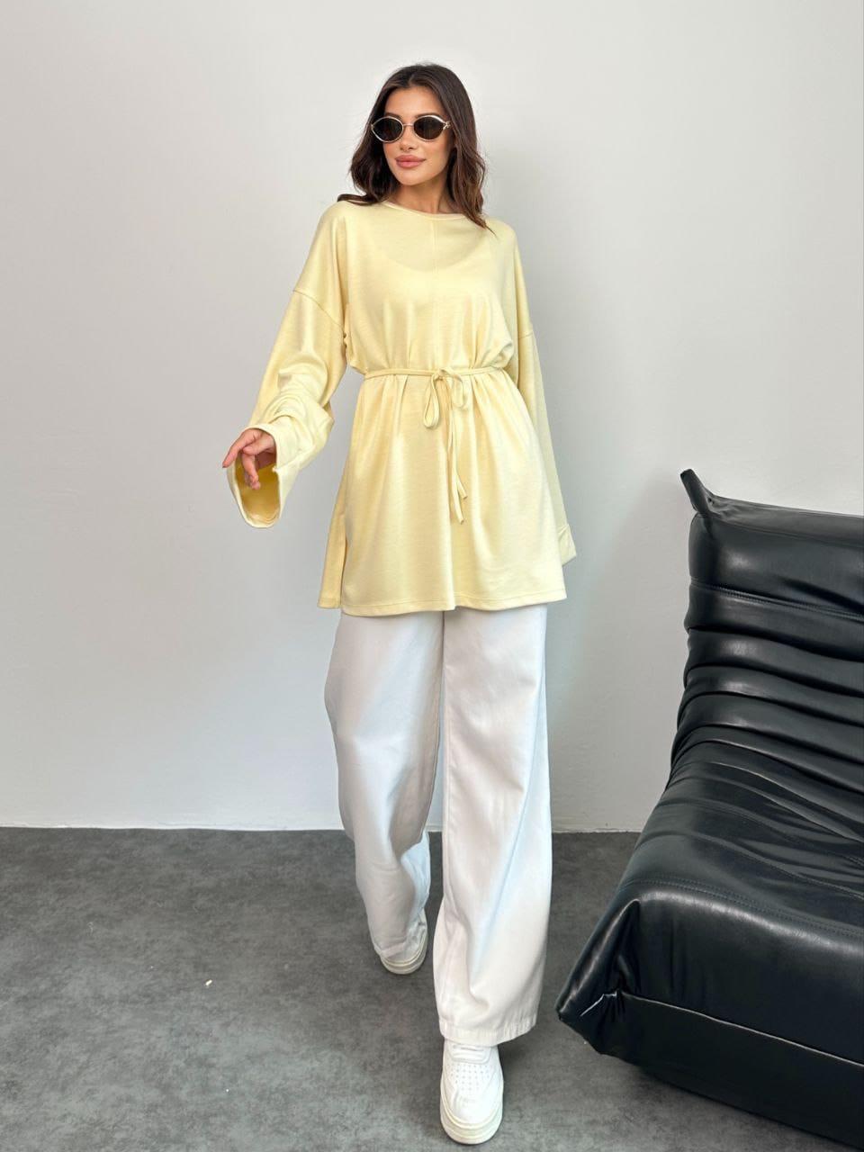 Oysho Light Tie Top - كنزة الأيشو