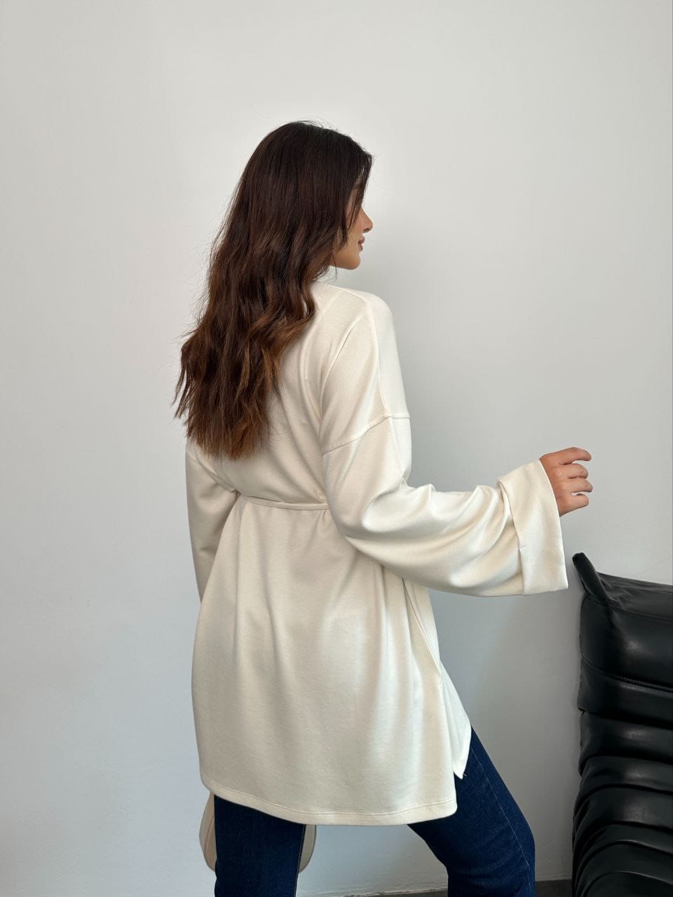 Oysho Light Tie Top - كنزة الأيشو