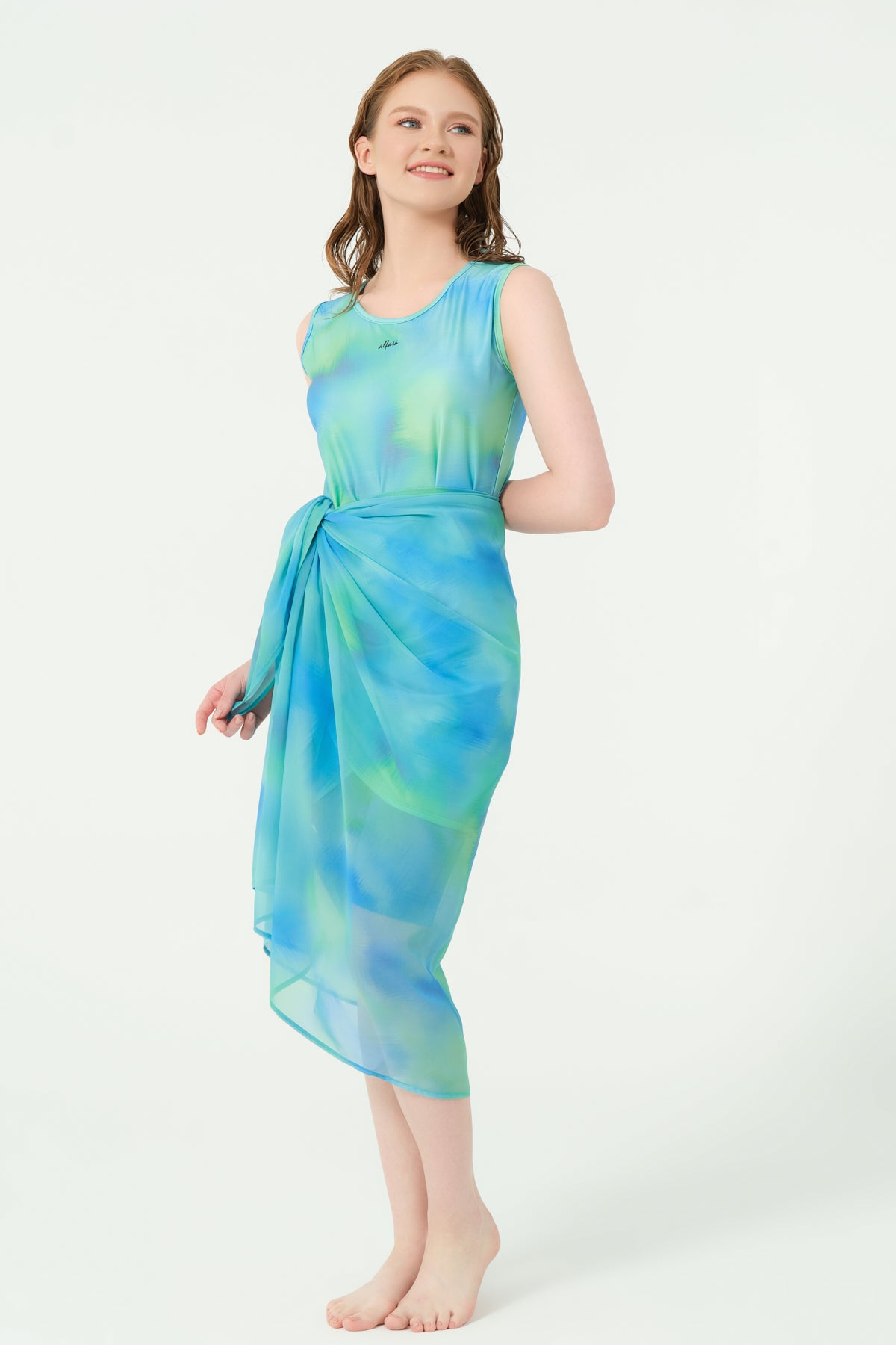 Aqua Wave Sarong Cover-Up