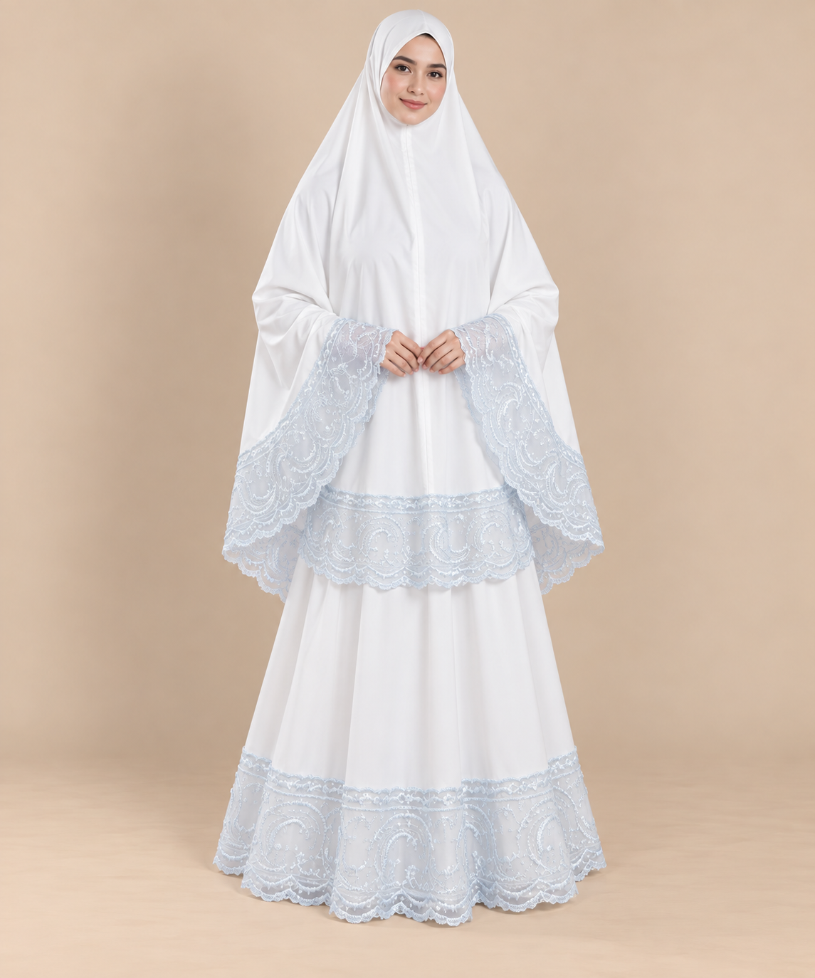 Lace Elegance Prayer Set | طقم صلاة الدانتيل