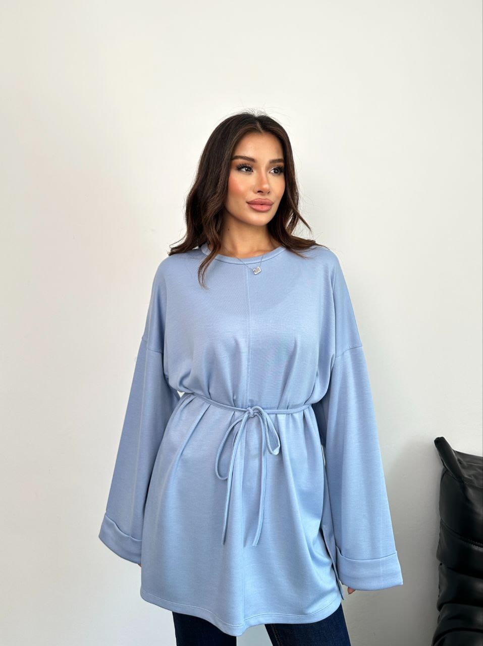 Oysho Light Tie Top - كنزة الأيشو