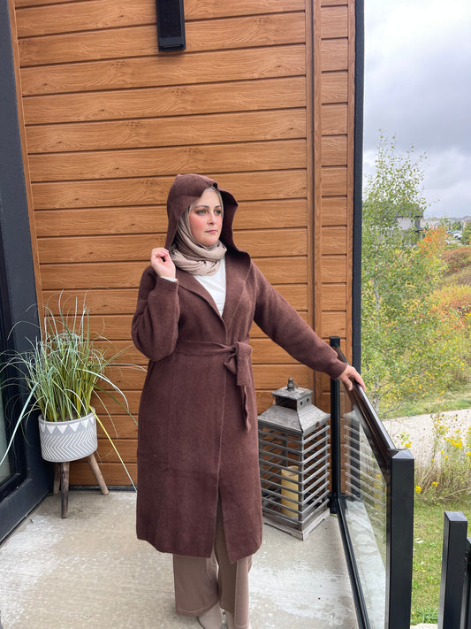 Cozy Chic Knit Coat 🌟 جاكيت الكاجوال الأنيق