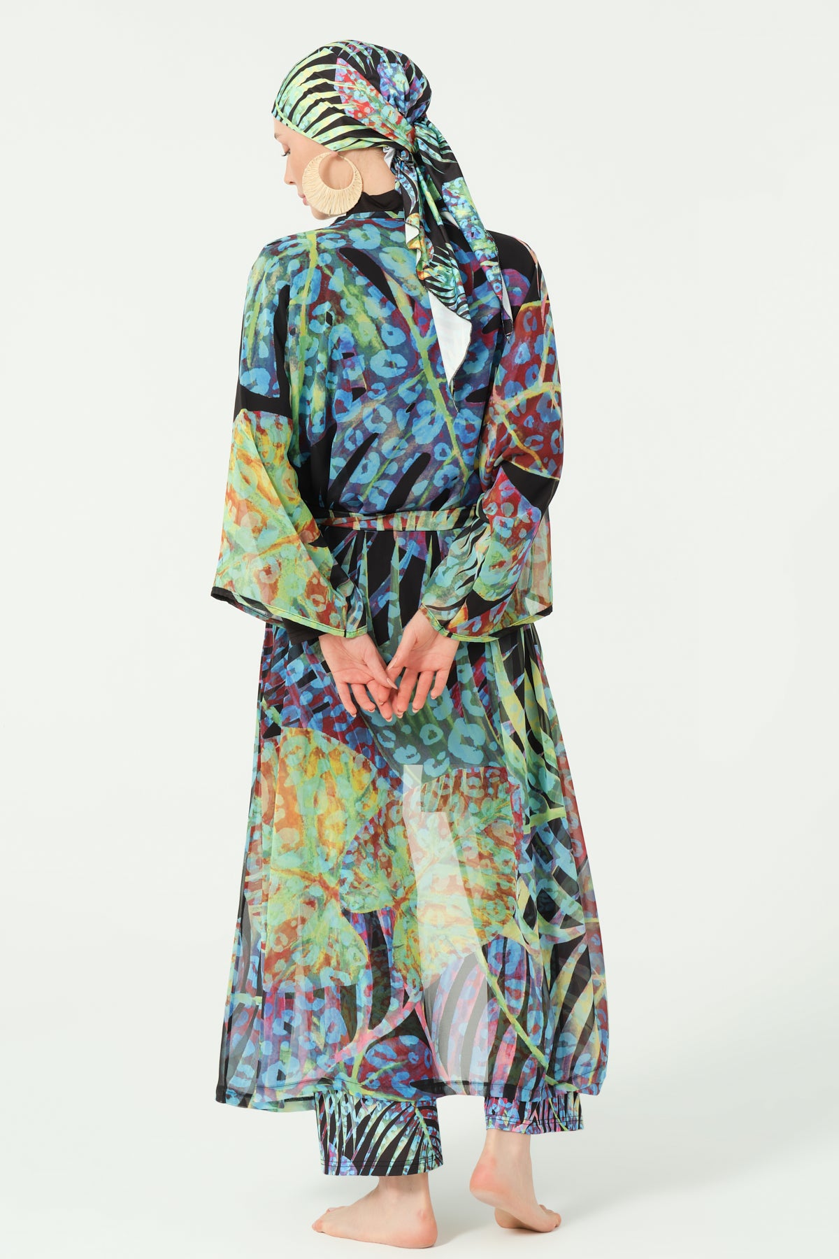 Tropical Mirage Swim Cover-Up