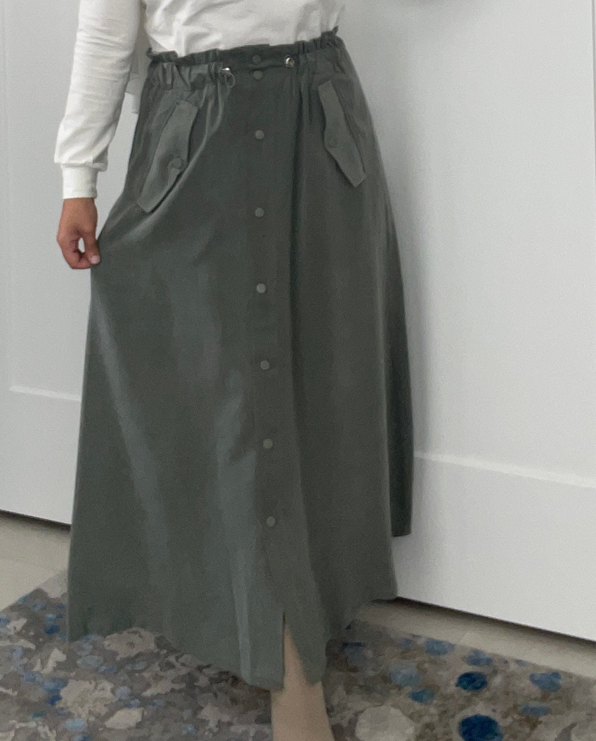 Everyday Suede Skirt💚💙