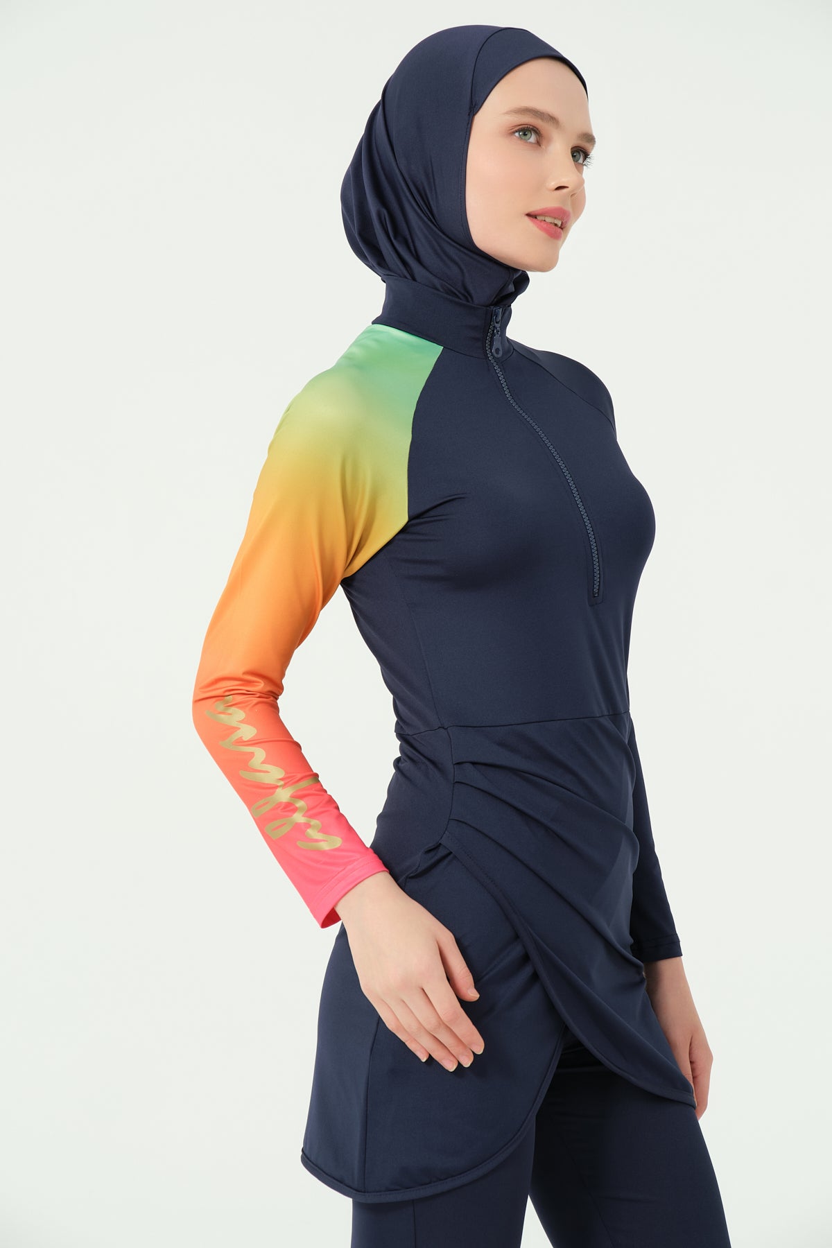 Sunset Ombre Sarong Suit