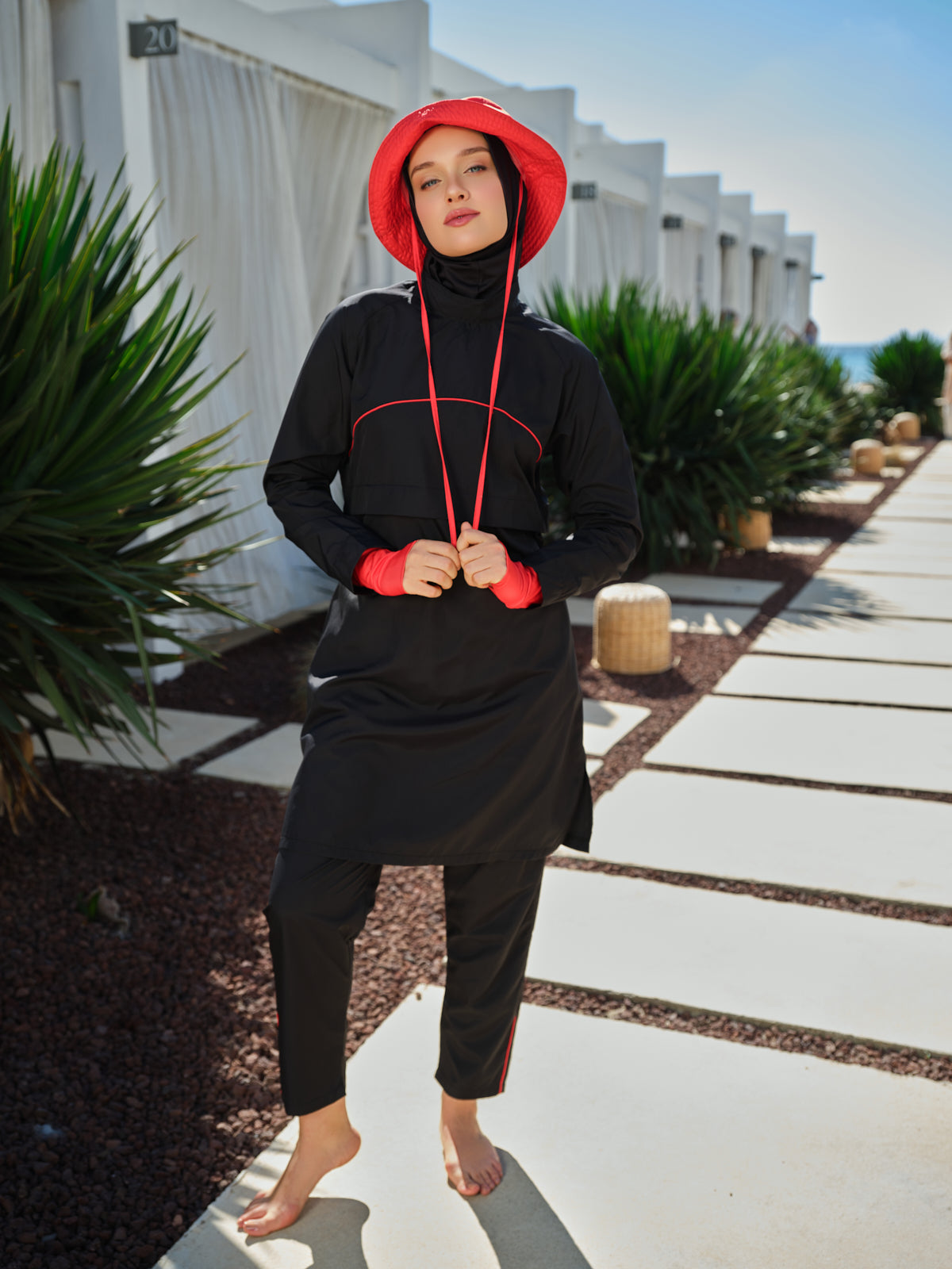 Black Motion Swim Set