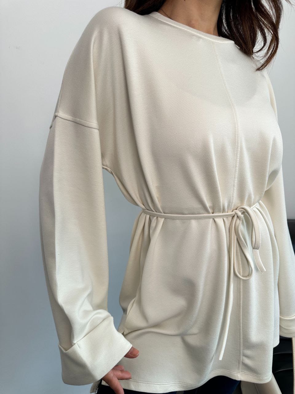 Oysho Light Tie Top - كنزة الأيشو