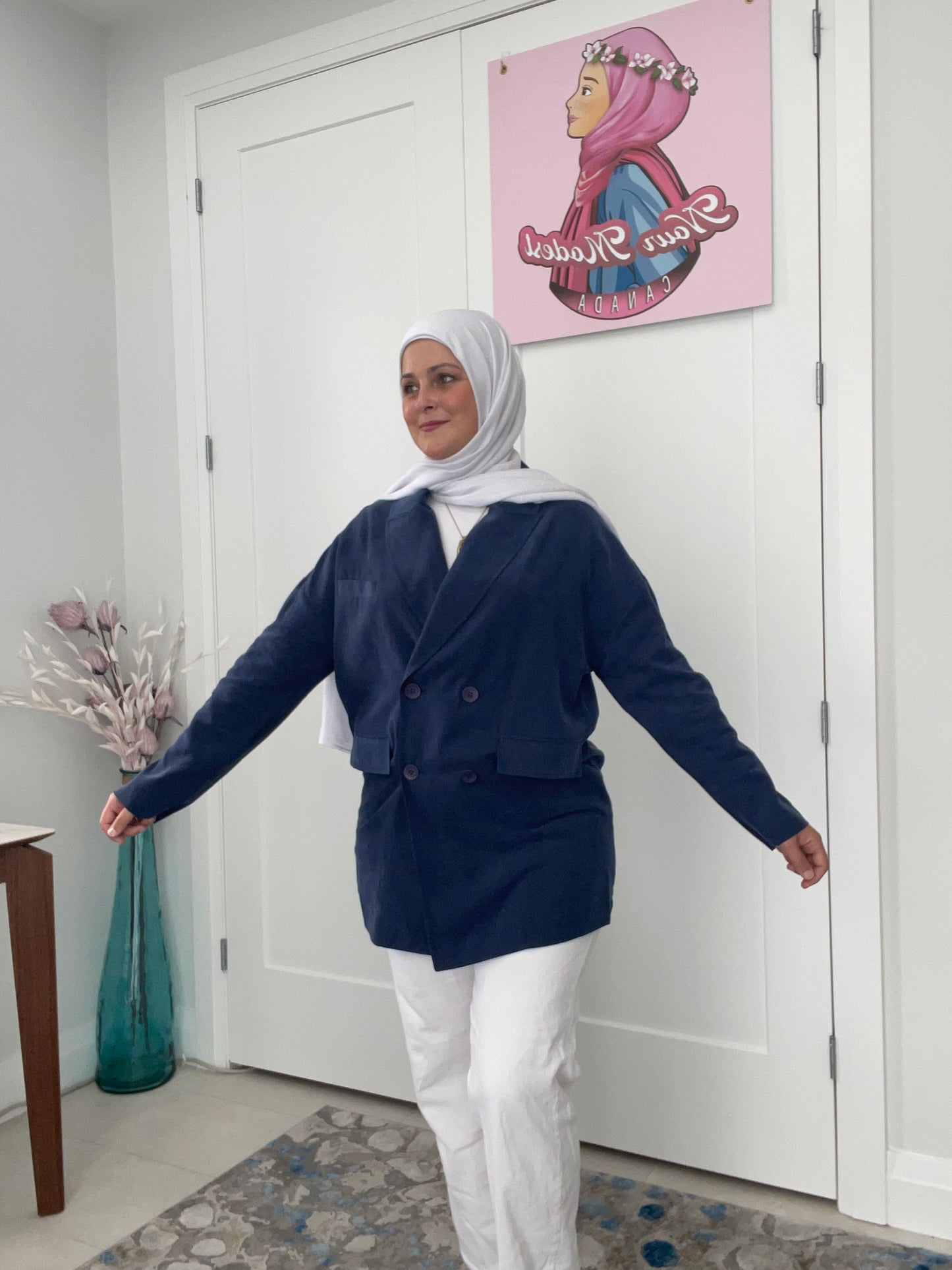 Velour Oversize Blazer 💙