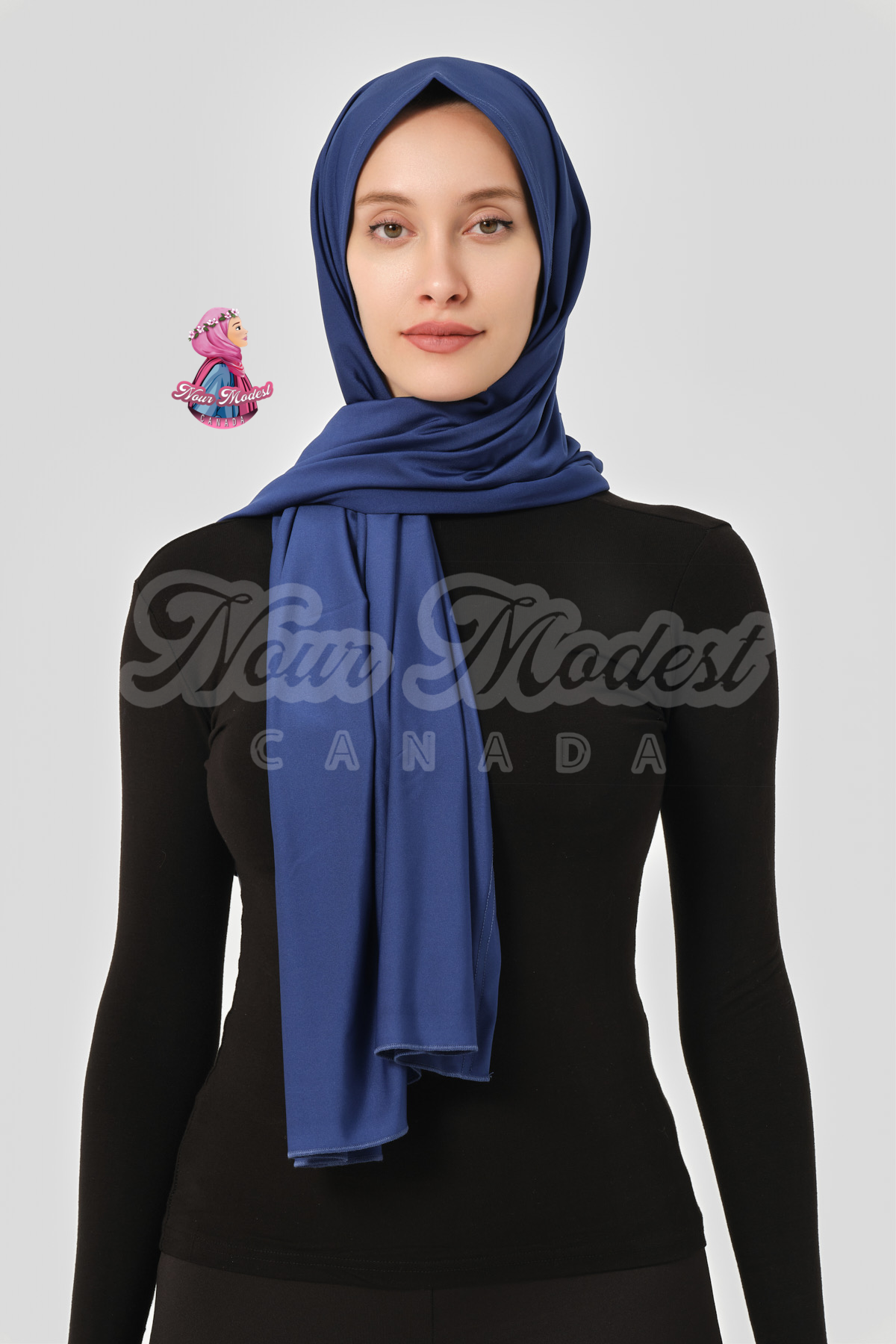Blue Swim Hijab