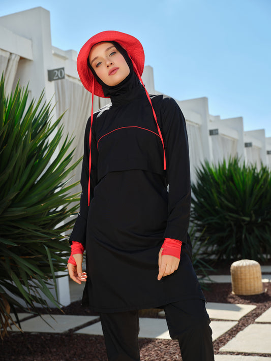 Black Motion Swim Set