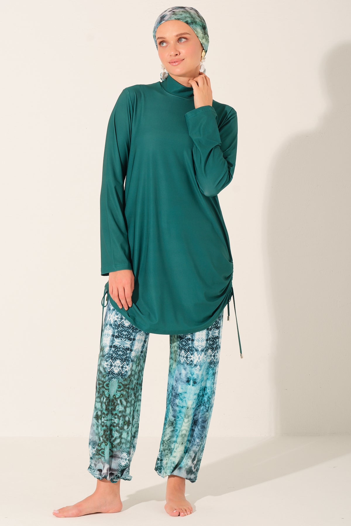 Emerald Tide 5-Piece Swim Set