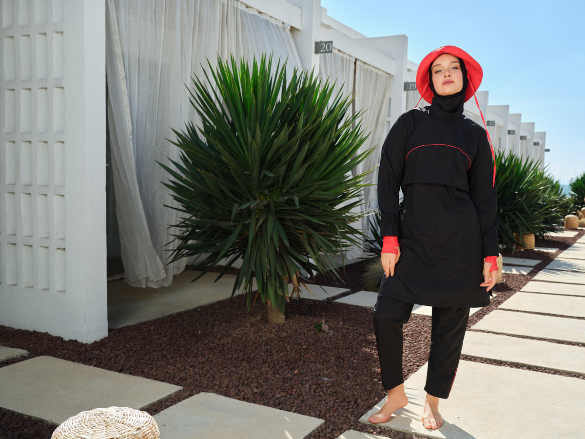 Black Motion Swim Set