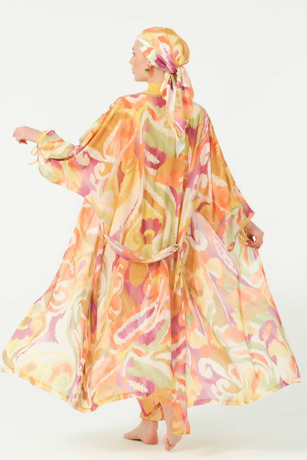 Golden Sunset Swim Cover-Up