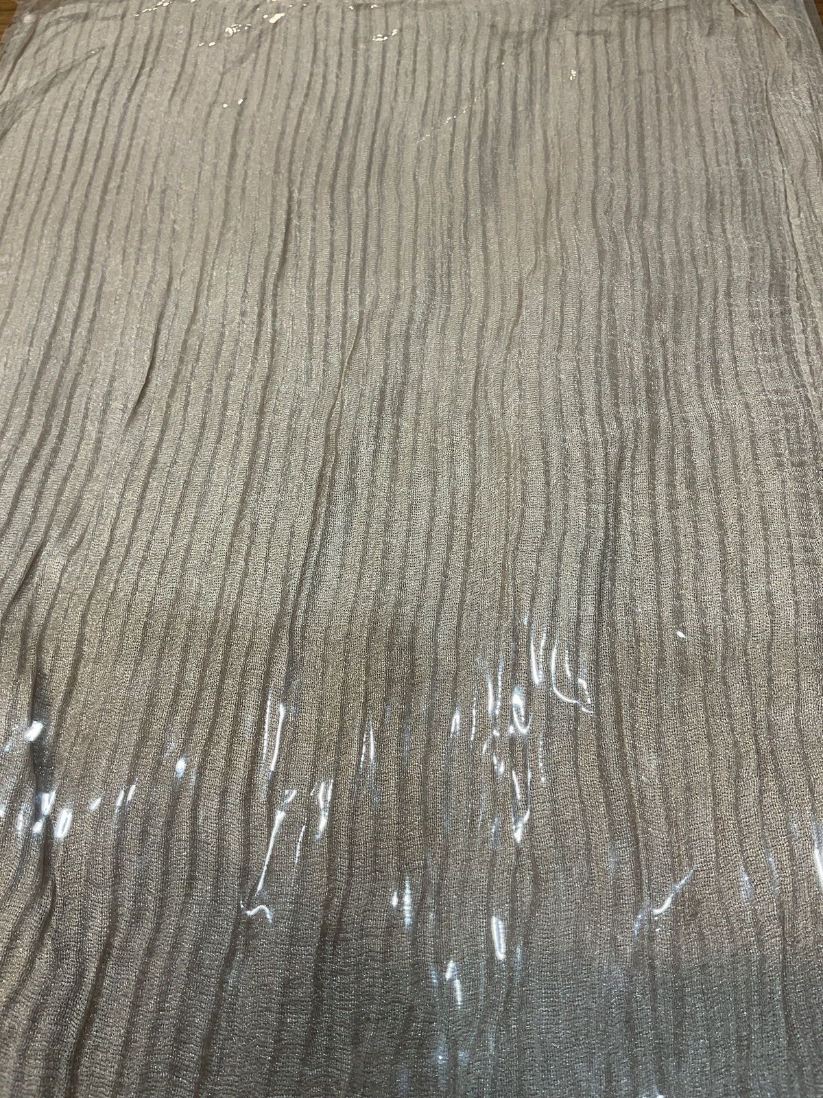 Lustre Pleated Hijab | حجاب بليسيه لامع