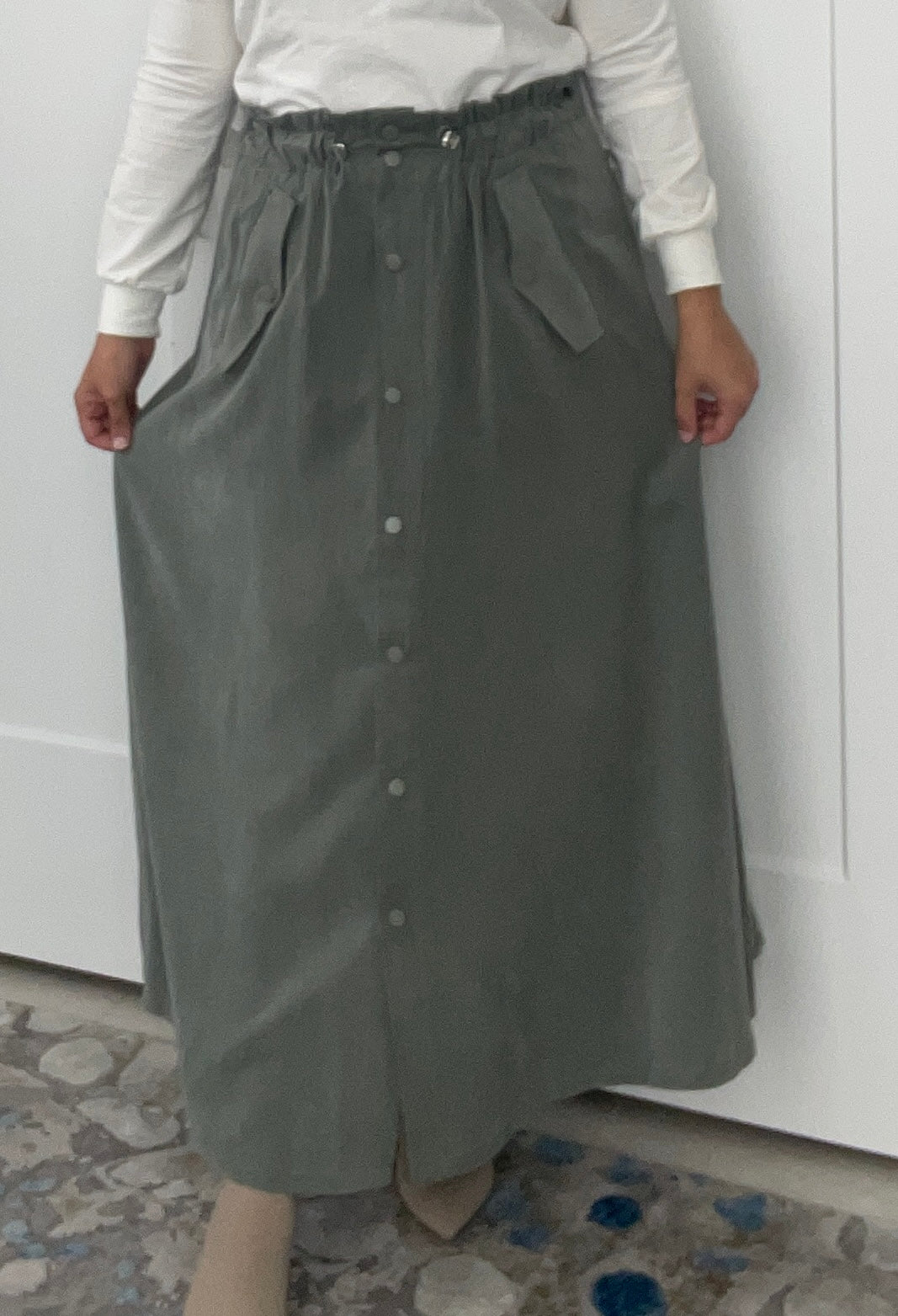 Everyday Suede Skirt💚💙