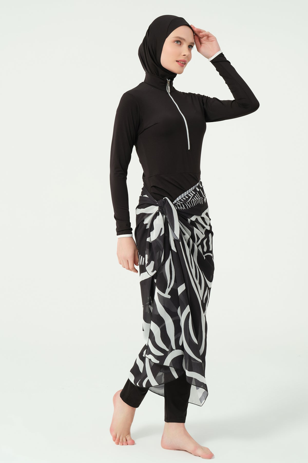 Midnight Sun Sarong Cover-Up