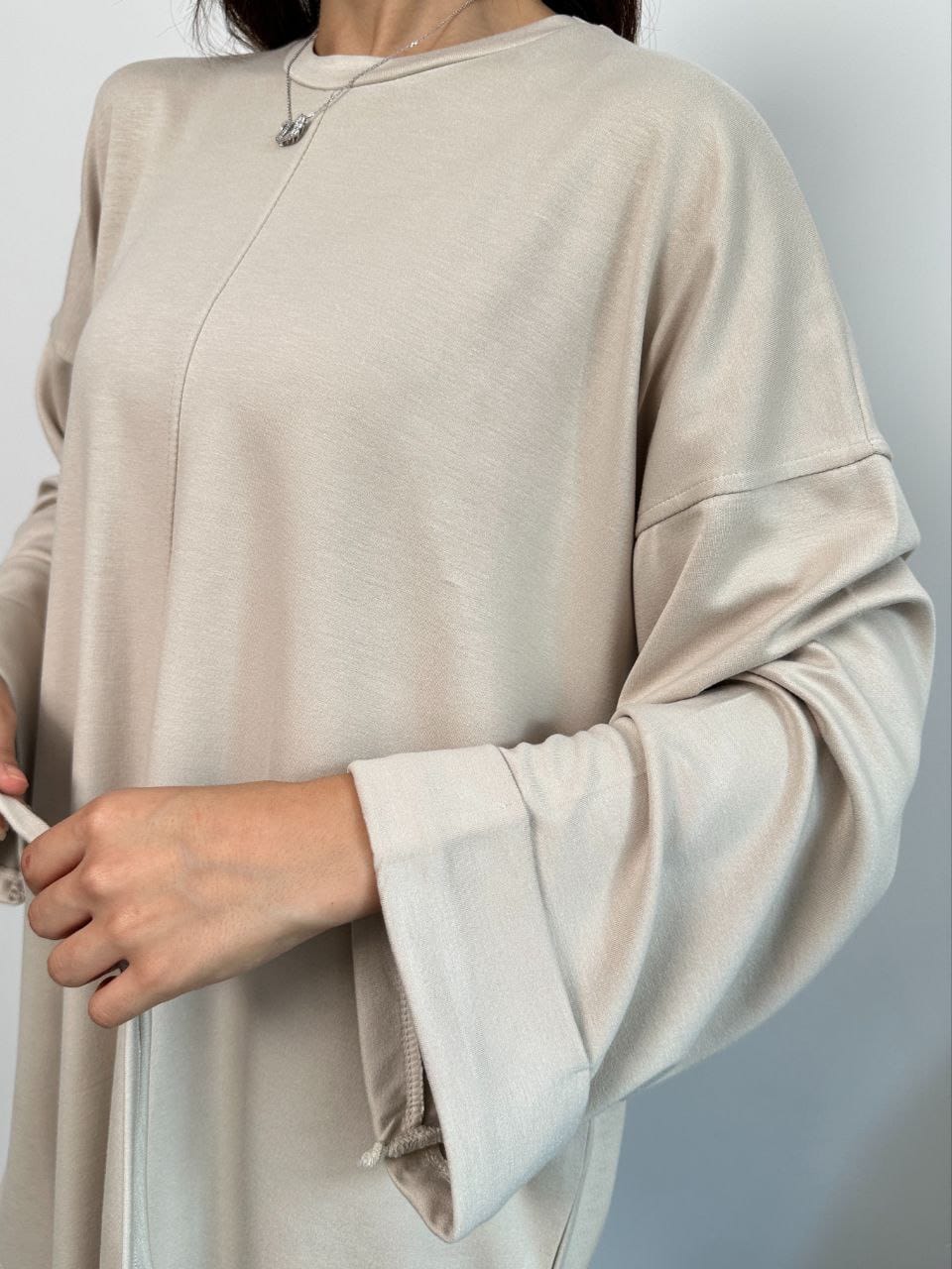 Oysho Light Tie Top - كنزة الأيشو