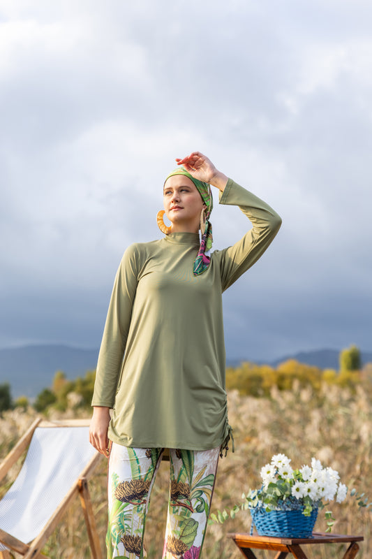Botanical Breeze Burkini Set