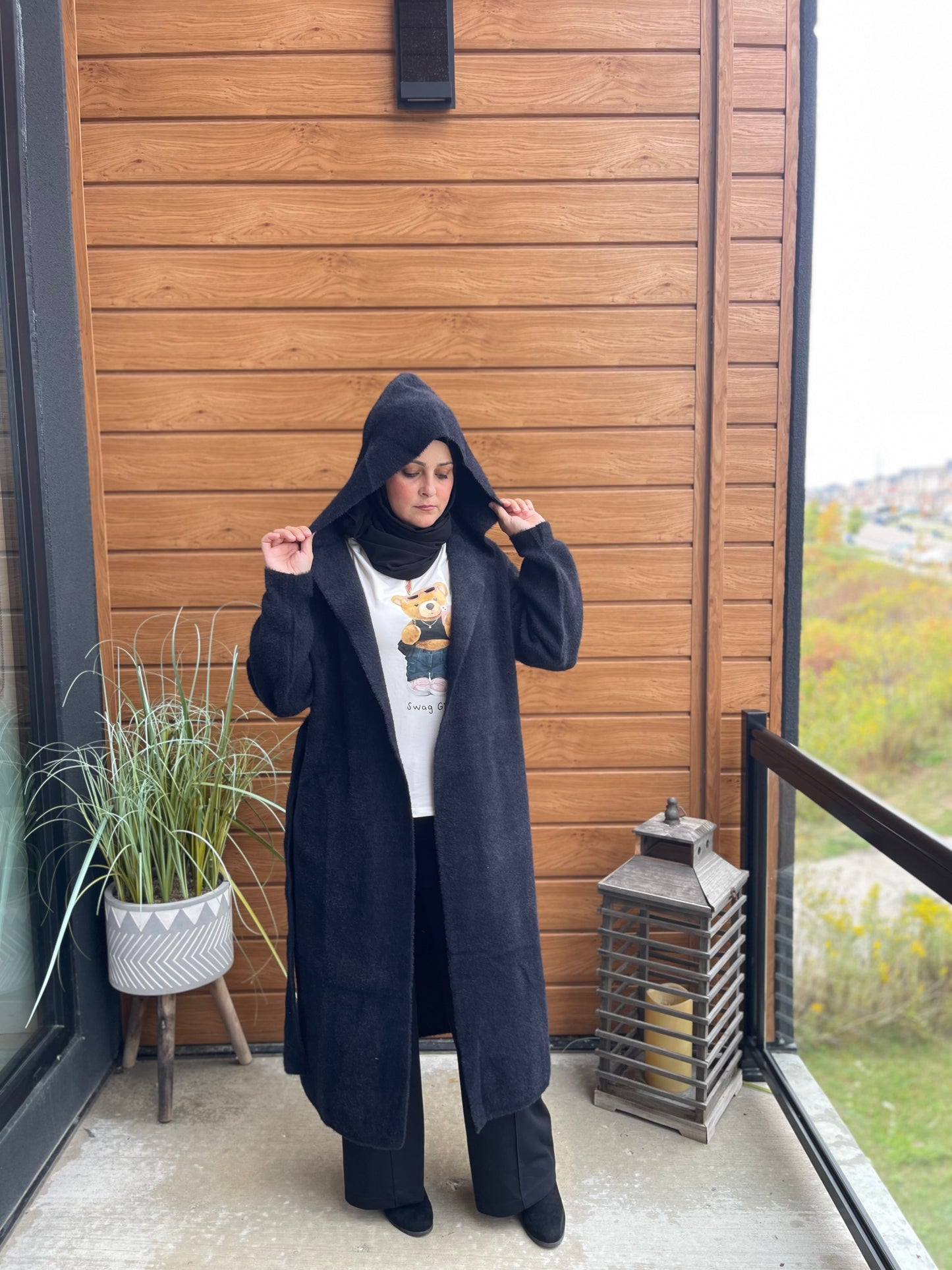 Cozy Chic Knit Coat 🌟 جاكيت الكاجوال الأنيق