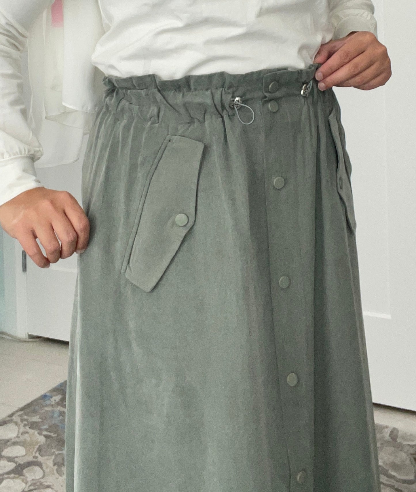 Everyday Suede Skirt💚💙