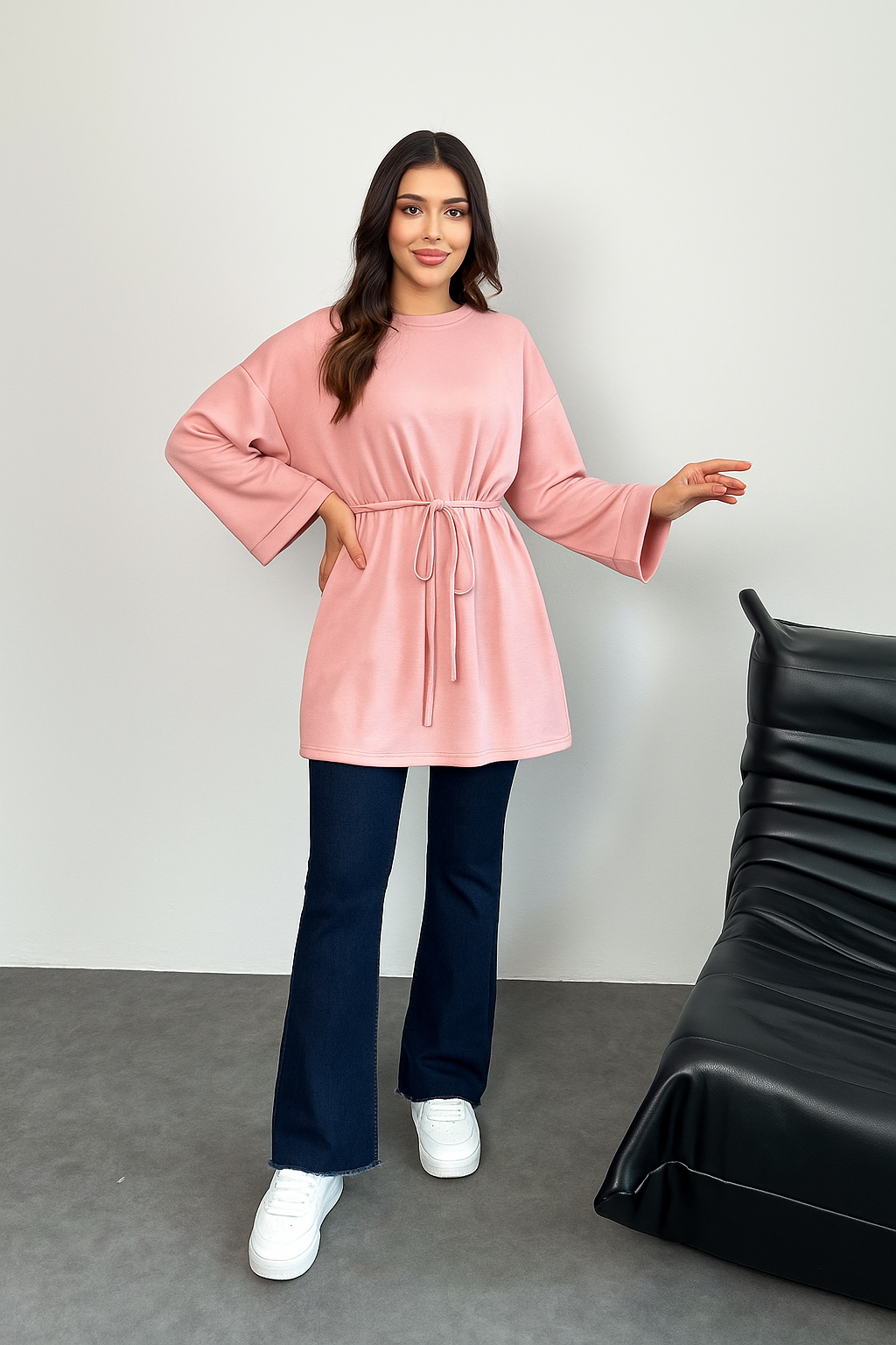 Oysho Light Tie Top - كنزة الأيشو