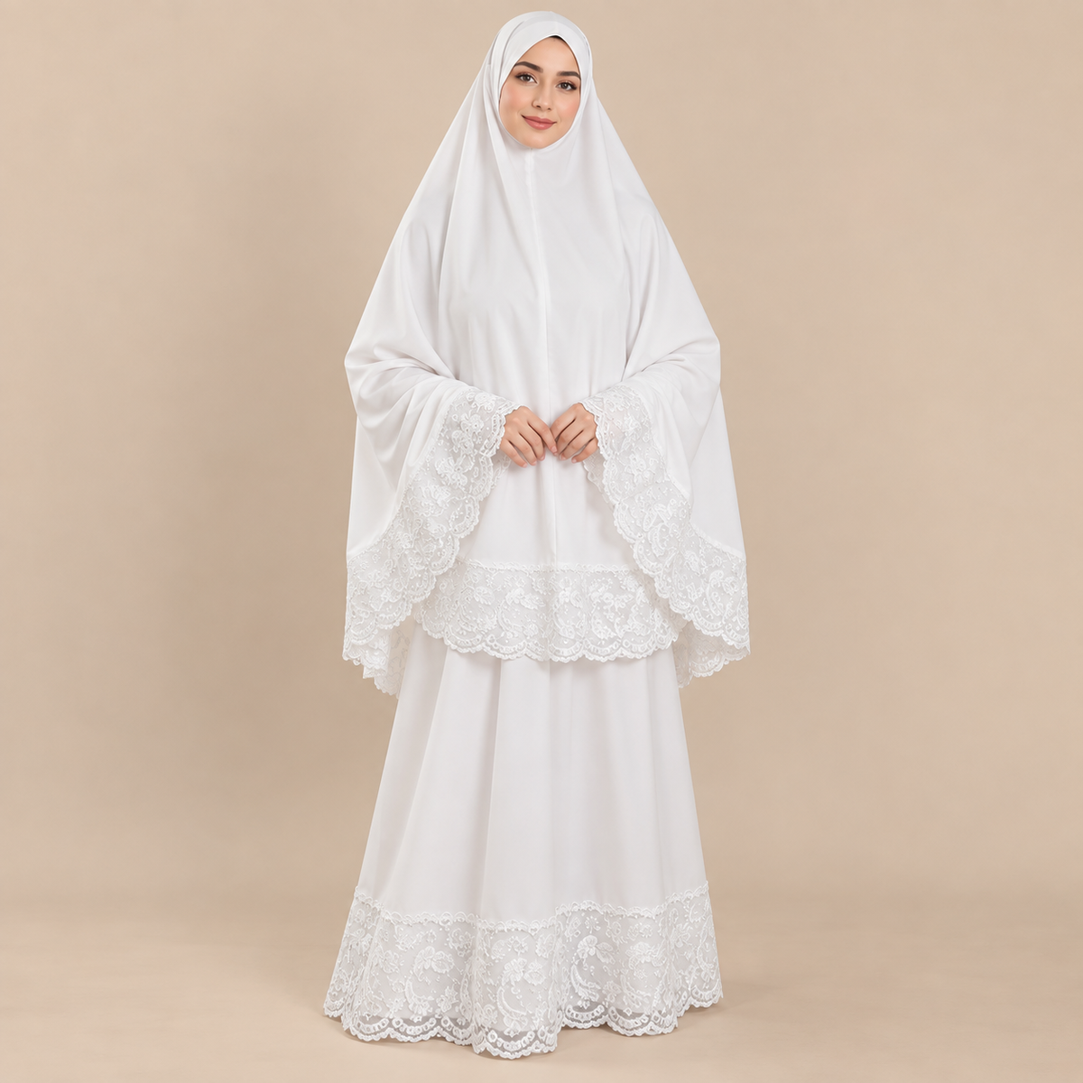 Lace Elegance Prayer Set | طقم صلاة الدانتيل