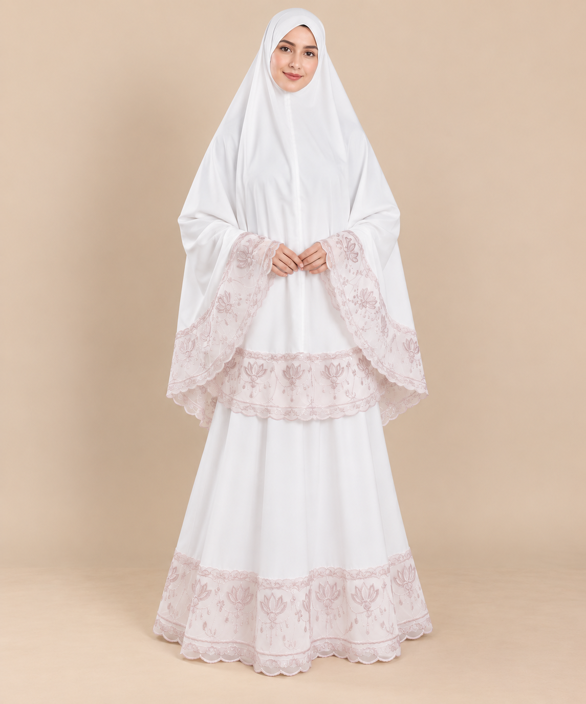 Lace Elegance Prayer Set | طقم صلاة الدانتيل