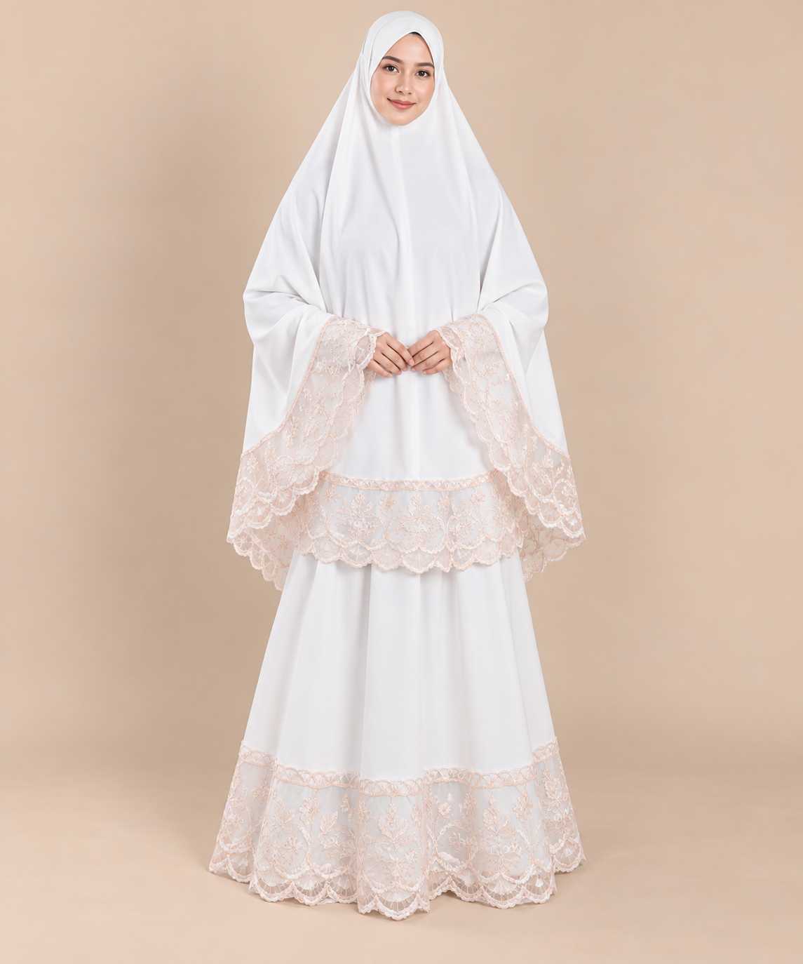 Lace Elegance Prayer Set | طقم صلاة الدانتيل