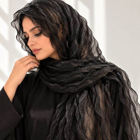 Curly Texture Hijab | الحجاب الكيرلي